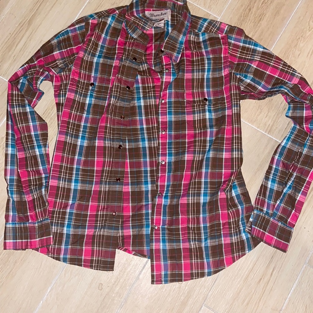 Wrangler Striped Flannel
